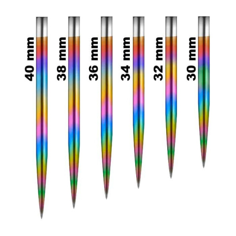 Mission Glide Dartpoints Rainbows - Groty